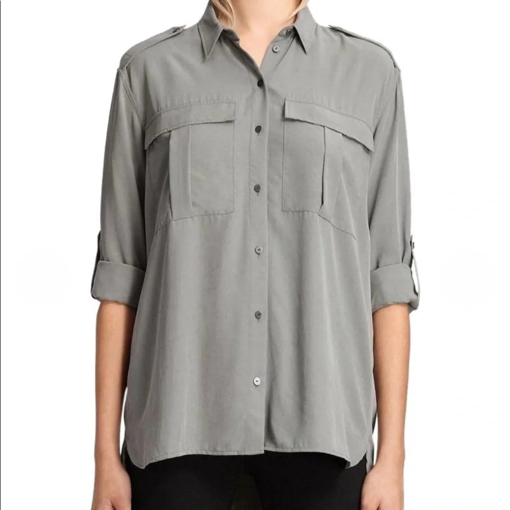 All Saints Millie shirt M - Picture 1 of 7